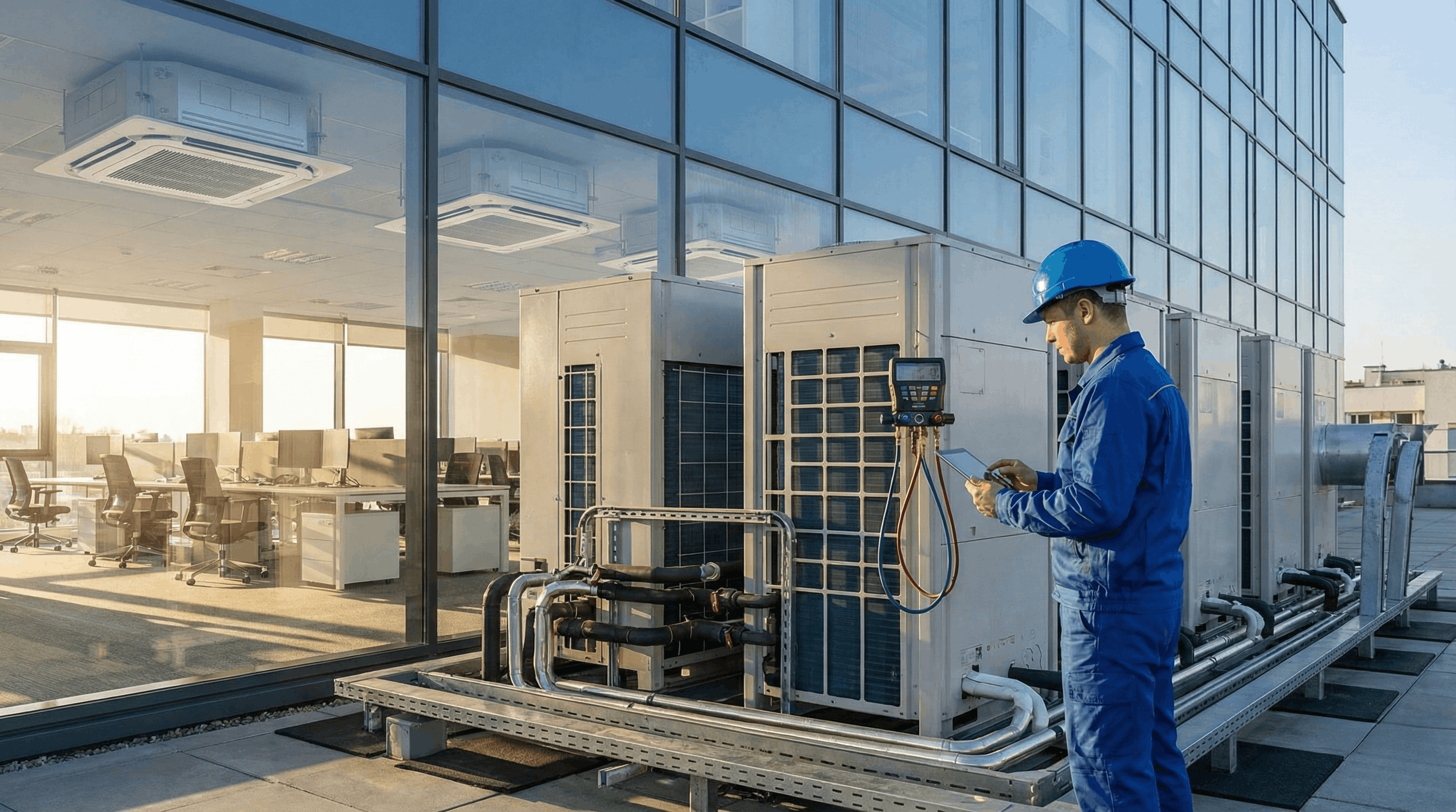 VRF Klima Sistemleri: Çalışma Prensibi, Bakım ve Arıza Rehberi