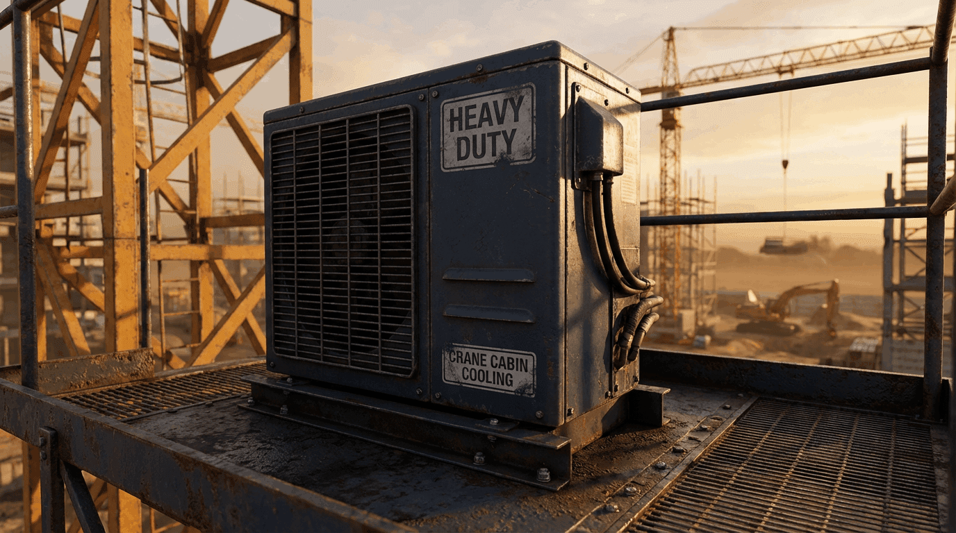 Vinç Kabin Klimaları: Zorlu Koşullarda Konfor ve Performans Rehberi